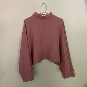Eckhaus Latta pink sweatshirt